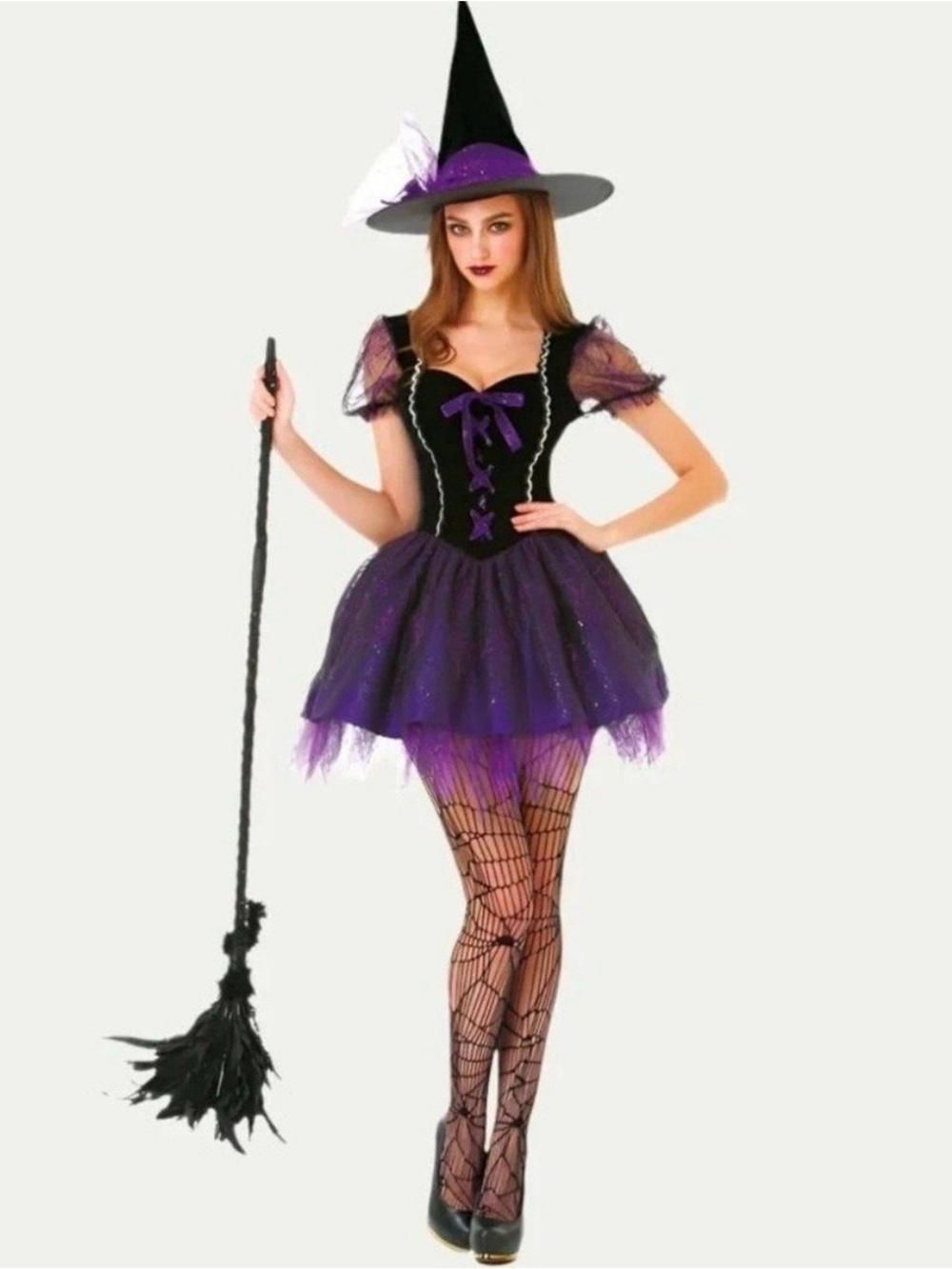 Hauntlook Wicked Witch Adult Halloween Costume Women’s Size Medium NEW